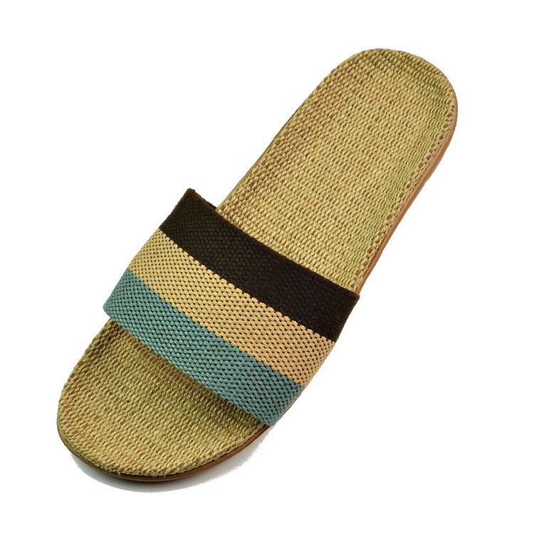 Home linen slippers couple sandals