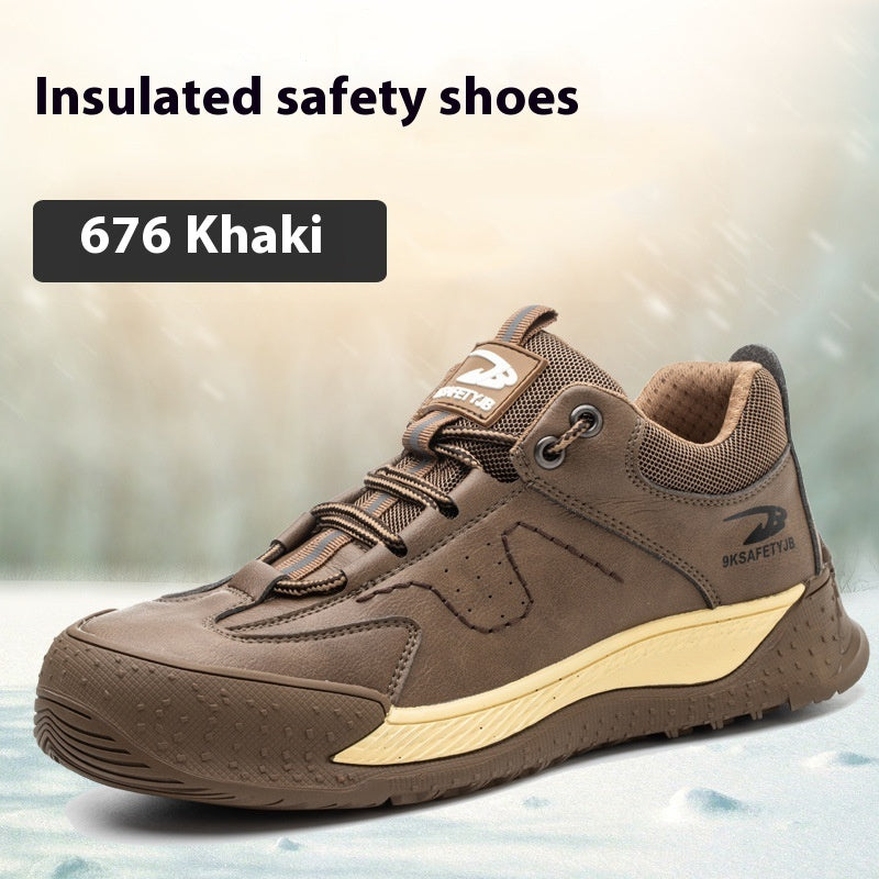 Flyknit Safety Comfortable Breathable Work Shoes