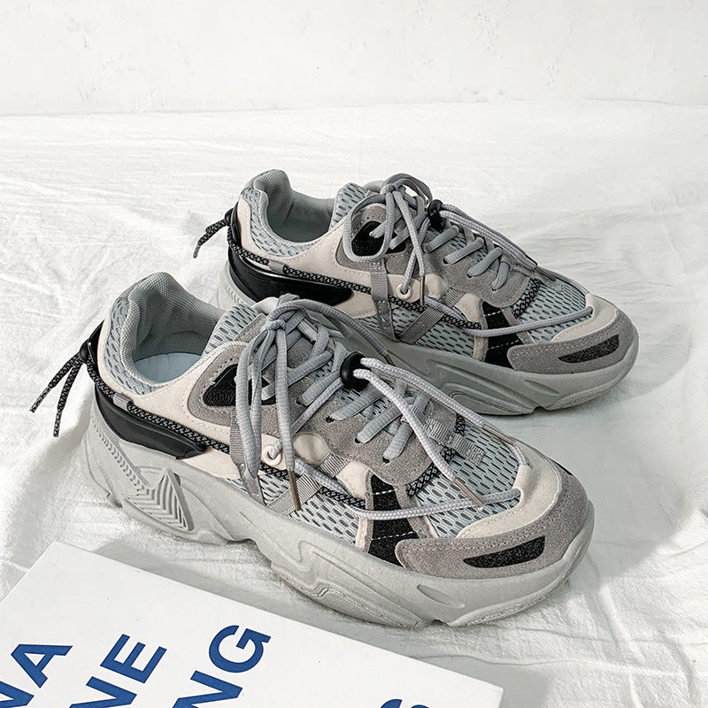 Men's Platform Dad Shoes Korean Style