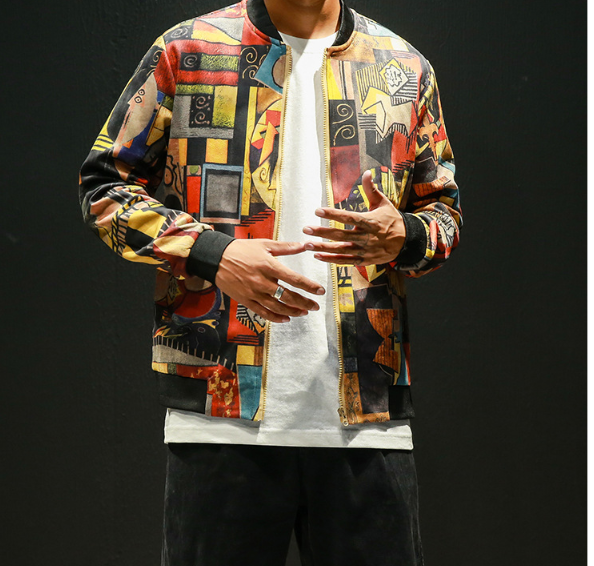 Men's Printed Jacket