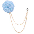 Handmade Rose Brooch Tassel for Suit