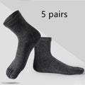 Men's deodorant split toe socks sports cotton