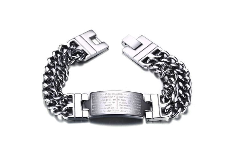 Cross Scripture Bracelet