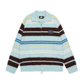 European And American Street Trendy Striped Knitted Cardigan Sweater