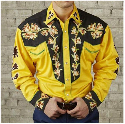 3D Digital Printing Fashion Trendy Long-sleeve Shirt