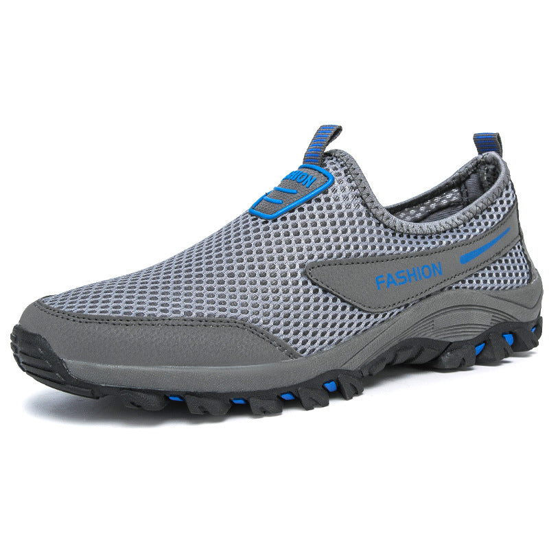 Spring and summer new mesh breathable hiking shoes