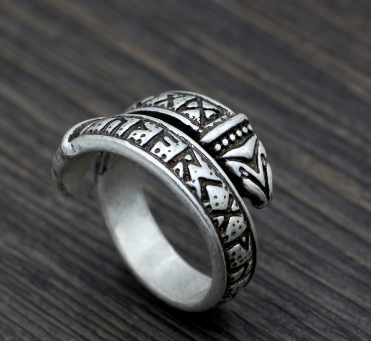 Viking Dragon Runes for men