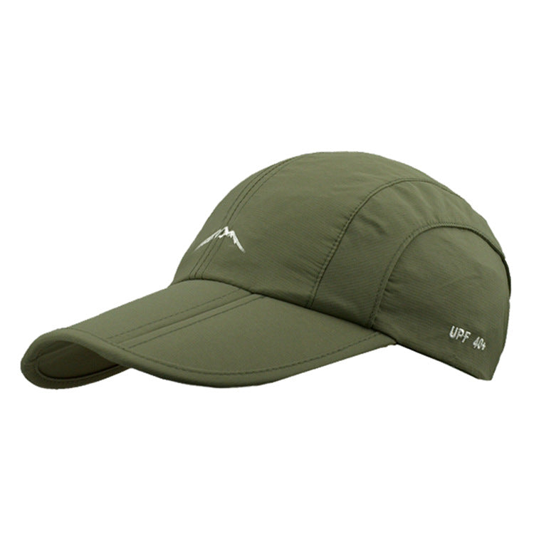 Spring And Summer Rainproof Quick-drying Cap Breathable Men's And Women's Outdoor Sports