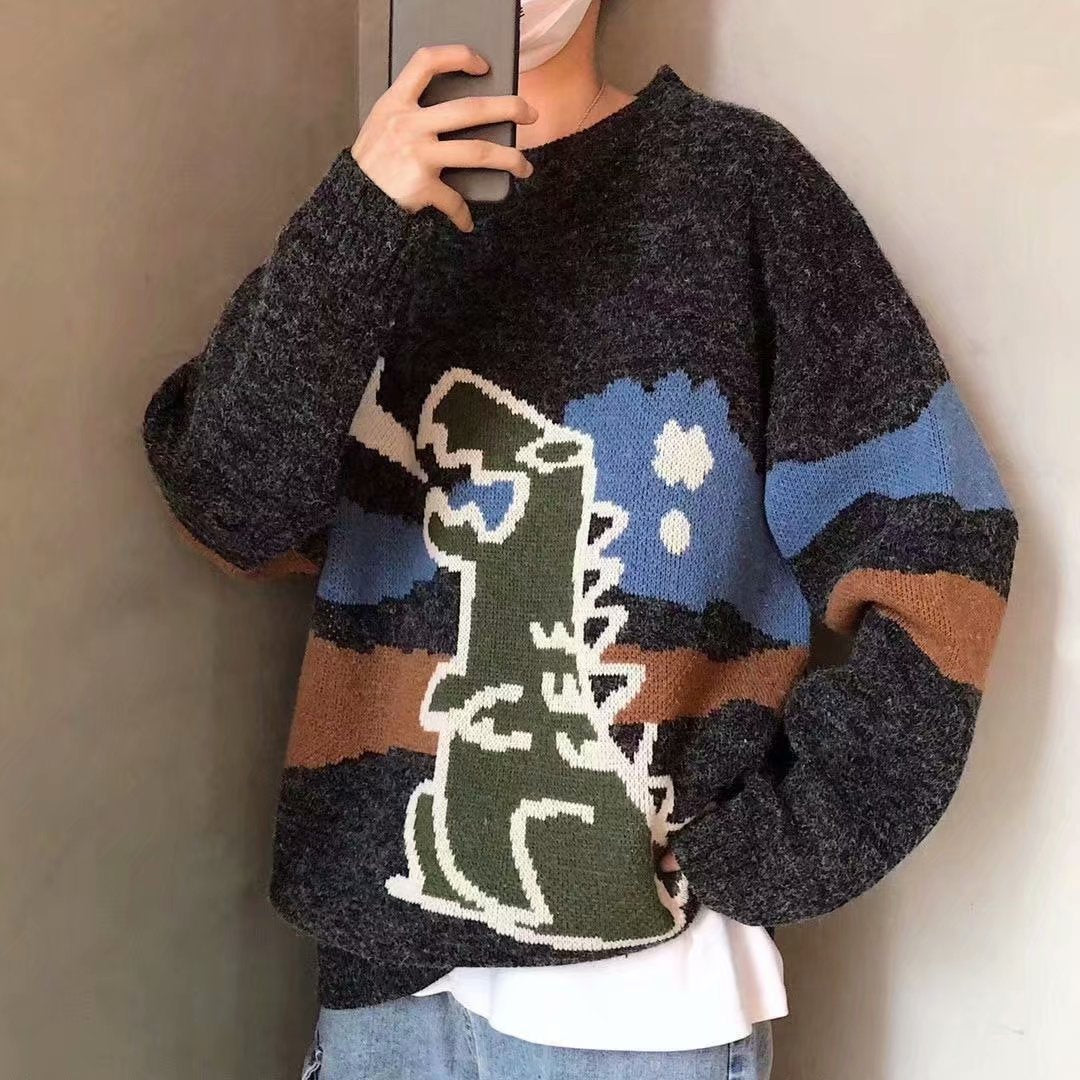 Autumn and winter thickened all-match sweater