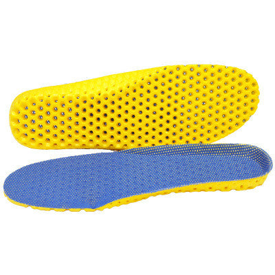 Sports insoles military training men and women sweat odor and breathable thickening shock absorption basketball running insoles summer