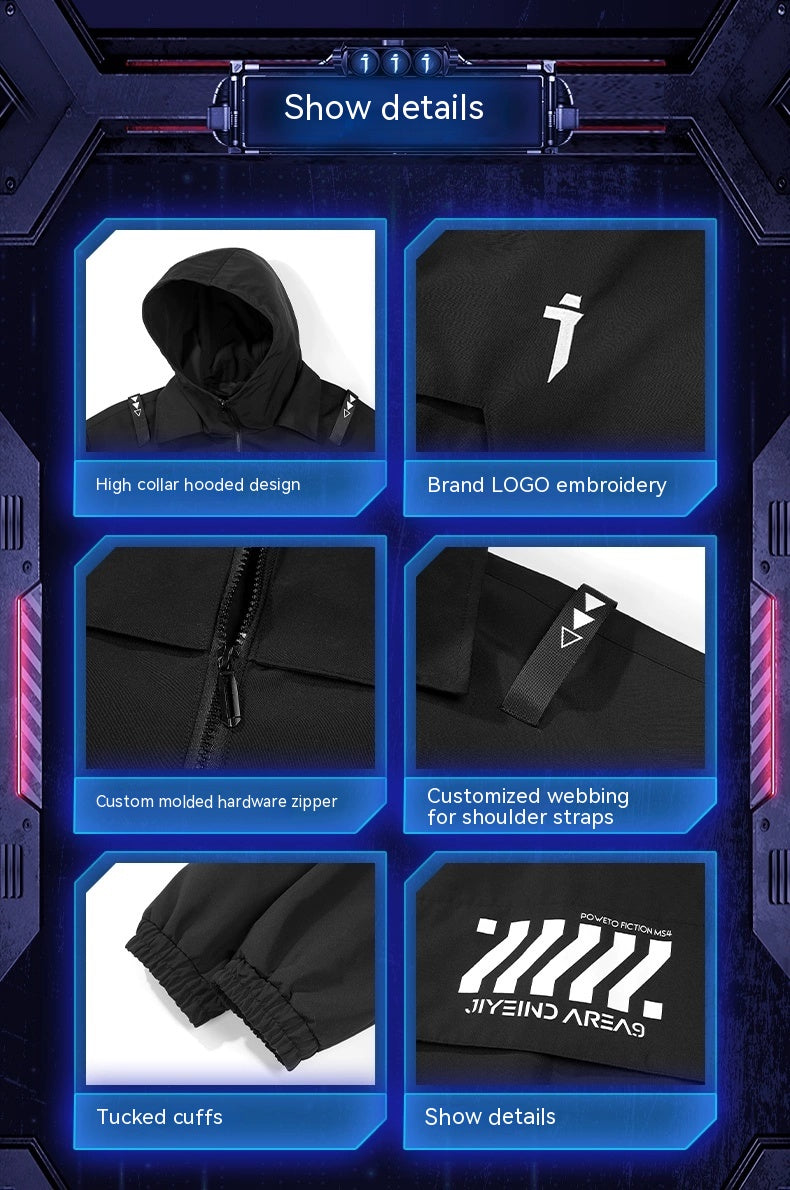 Autumn Leisure Men's Loose Overalls