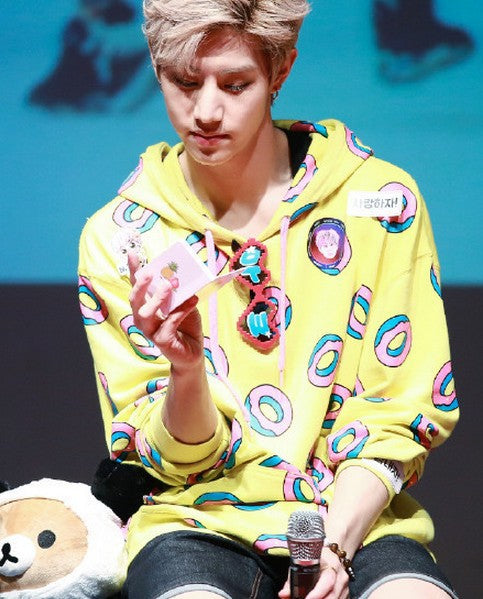 GOT7 Yien with the sweater student jacket Just Right donut autumn hoodie