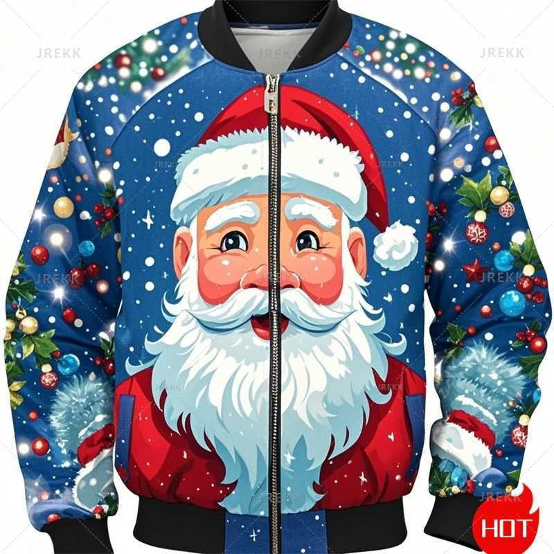 3D Digital Printing Men's And Women's Round Neck Sweater