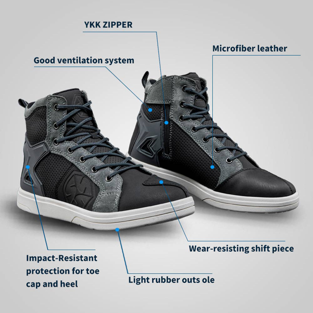 Motorcycle riding boots