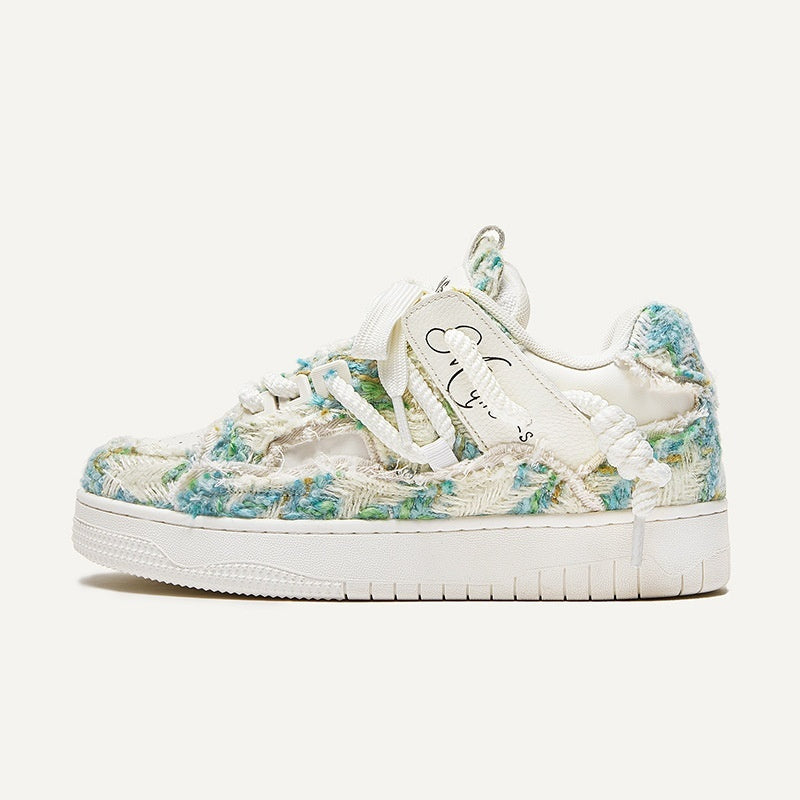 Destruction Aesthetics Series Thick Bottom Hight Increasing Board Shoes