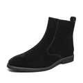 Suede Chelsea Men's British Casual High Top Ankle Boots