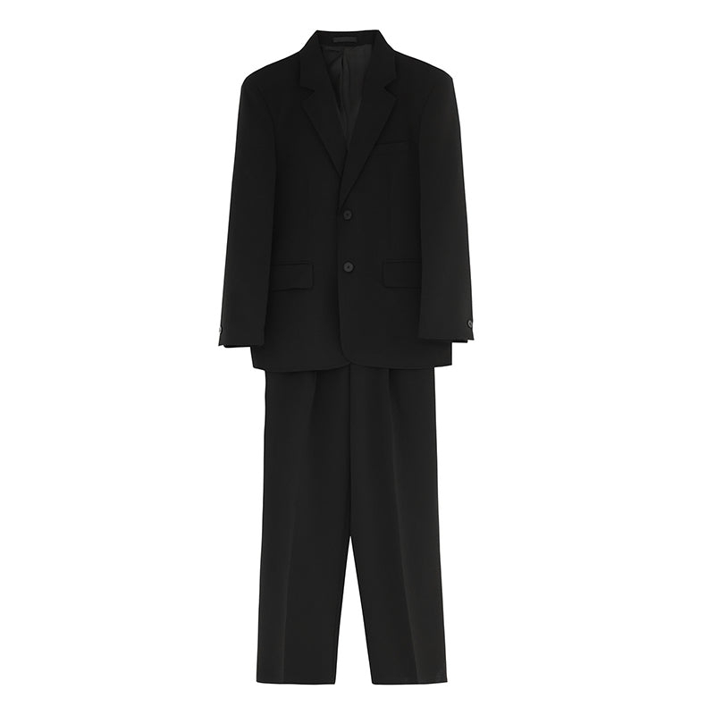 Advanced Abstinence Color Suit Loose Drape