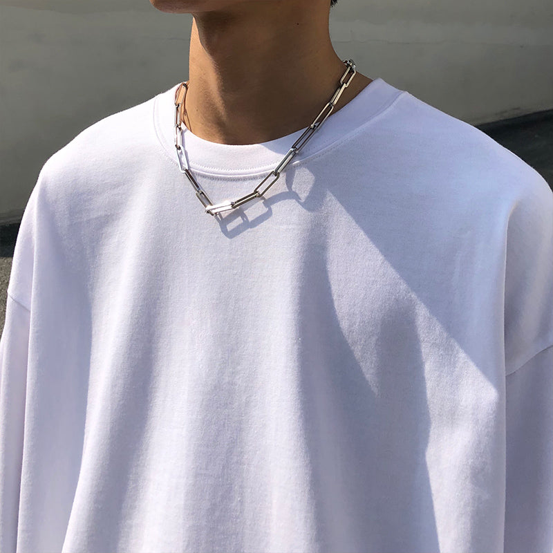 Basic Street Casual Solid Color Undershirt