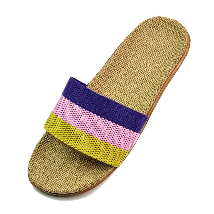 Home linen slippers couple sandals