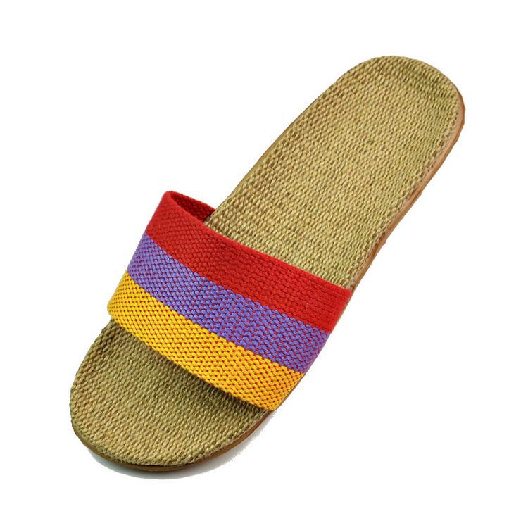Home linen slippers couple sandals