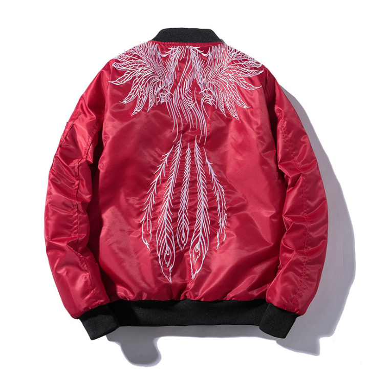 high street embroidery youth thick baseball uniform jacket