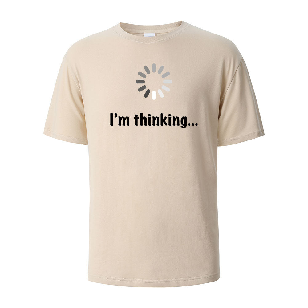 I'm Thinking About Interesting Printed T-shirt