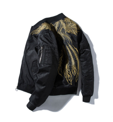 high street embroidery youth thick baseball uniform jacket