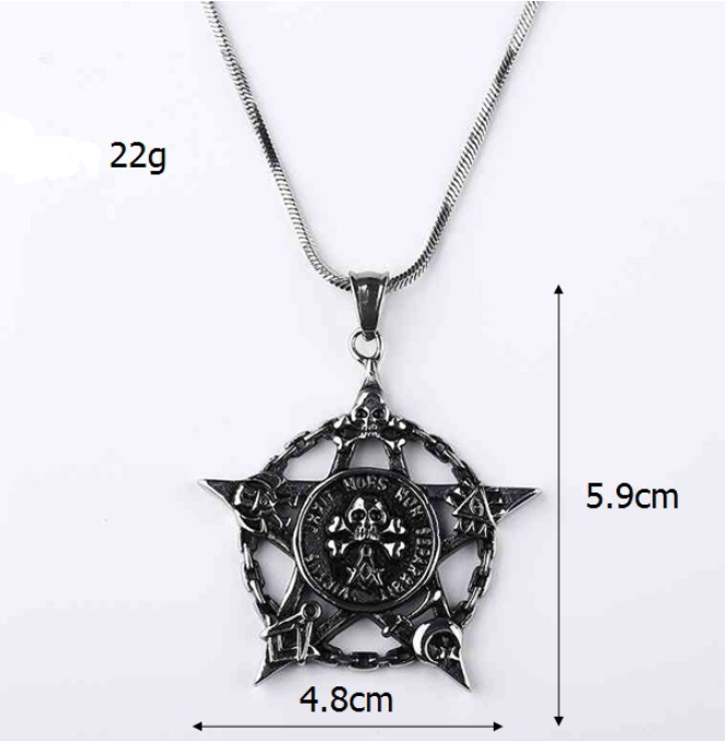 Five-Pointed Star Necklace