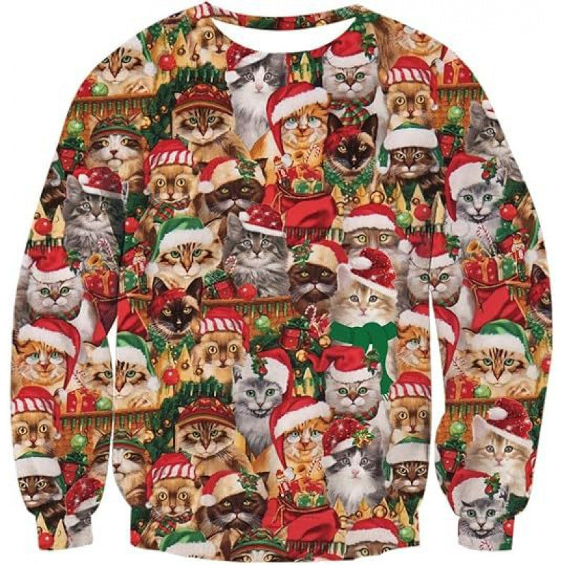 Christmas Tree Style Old Man Dance Dress Up Sweater