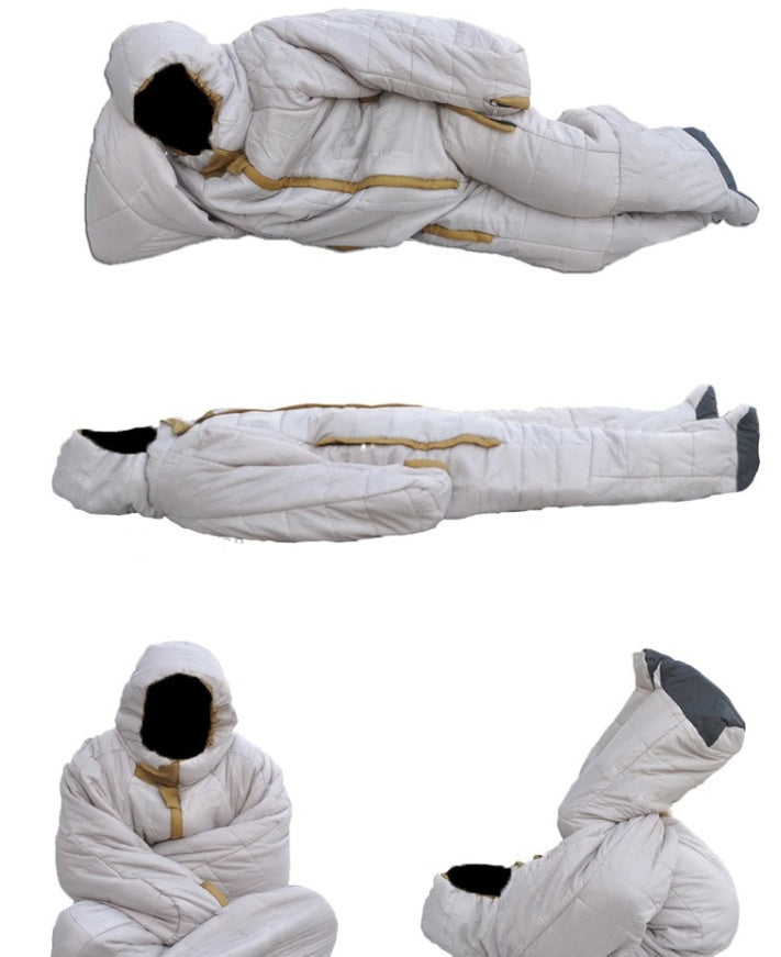 Human sleeping bag humanoid sleeping bag can walk mummy sleeping bag wild warm sleeping bag hospital accompanying sleeping bag to keep warm