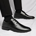 Soft Leather Soft Bottom Youth British Style Casual Formal Wear Leather Shoes