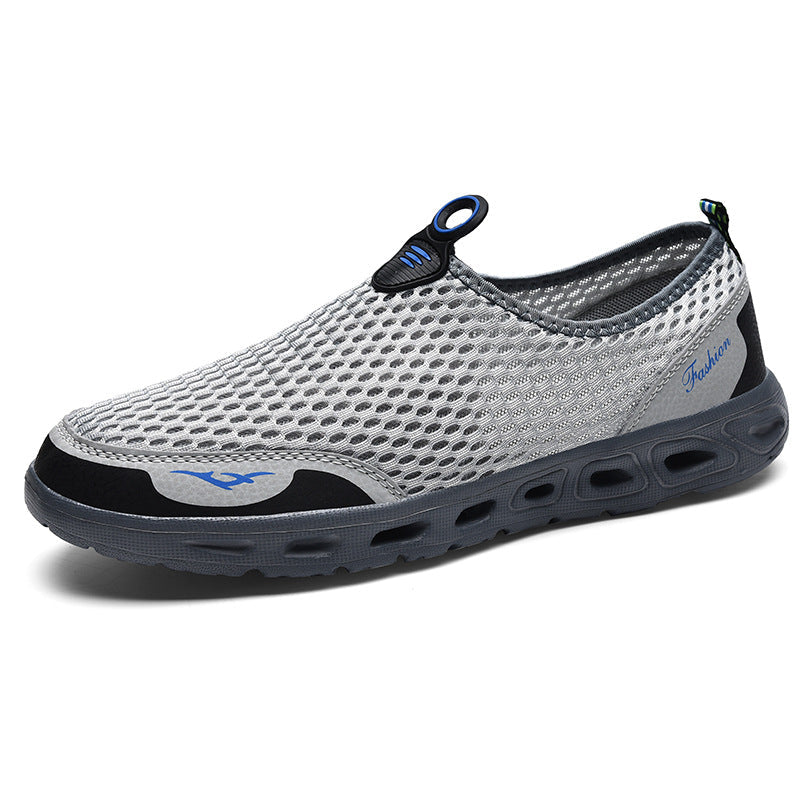 Net surface breathable wading shoes