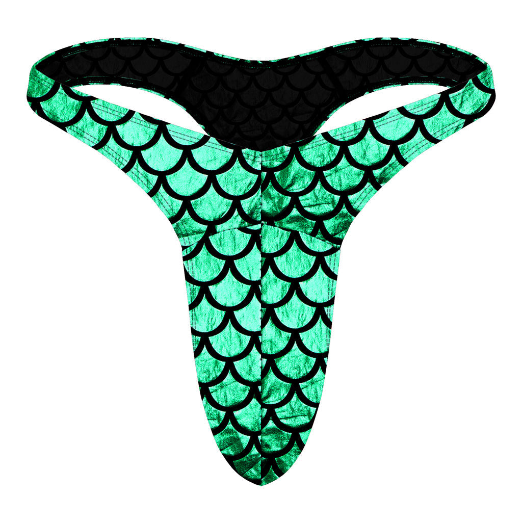 Men's Underwear Flying Bird Big Bag Bag Color Printing T-back