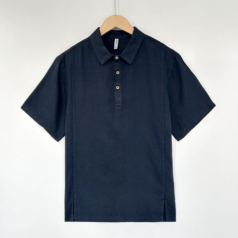 Summer Thin Lapels Top For Men