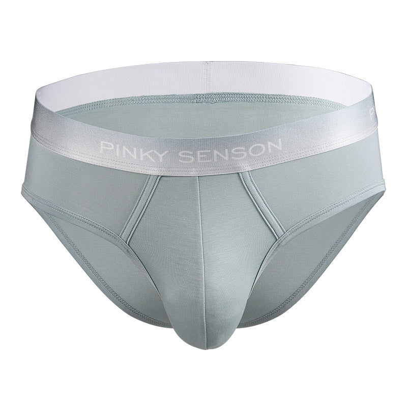 Men's Underwear Lanjing Modal Mid-waist Plus Size Breathable Briefs