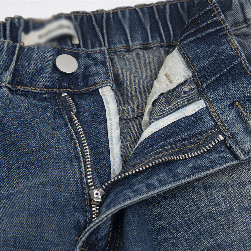 Painting Splash Ink Do The Old Cowboy Straight-leg Pants Men