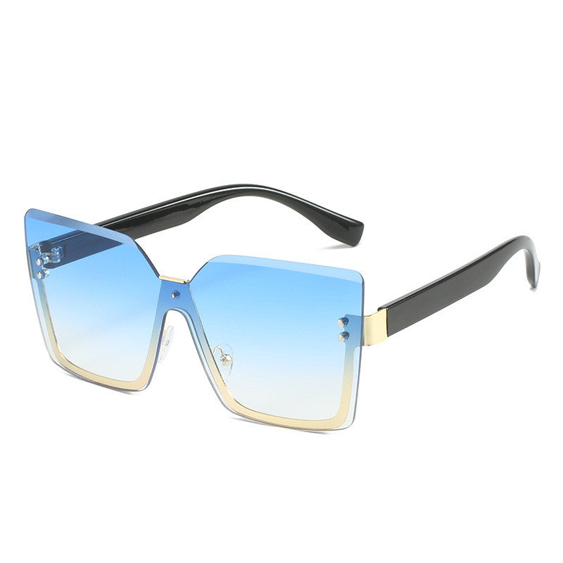 Ins Glasses Personalized One Piece Sunglasses