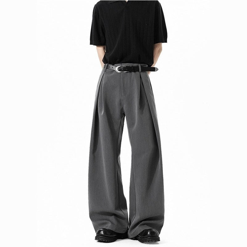 3D Tailored Pleated Pants For Men