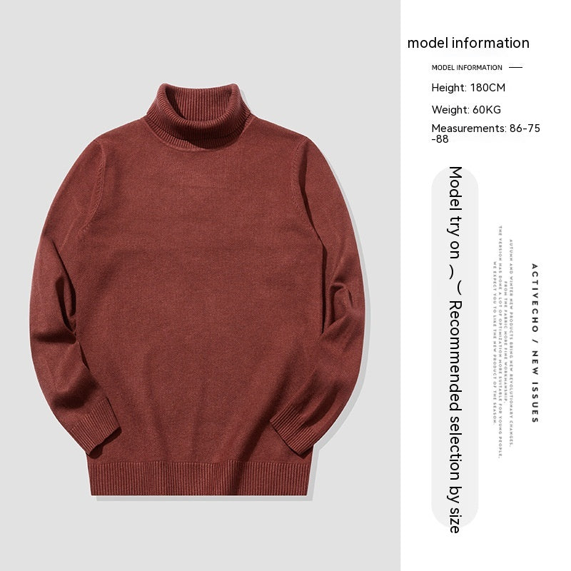 Winter Inner Wear Men's Casual Slim Bottoming Shirt