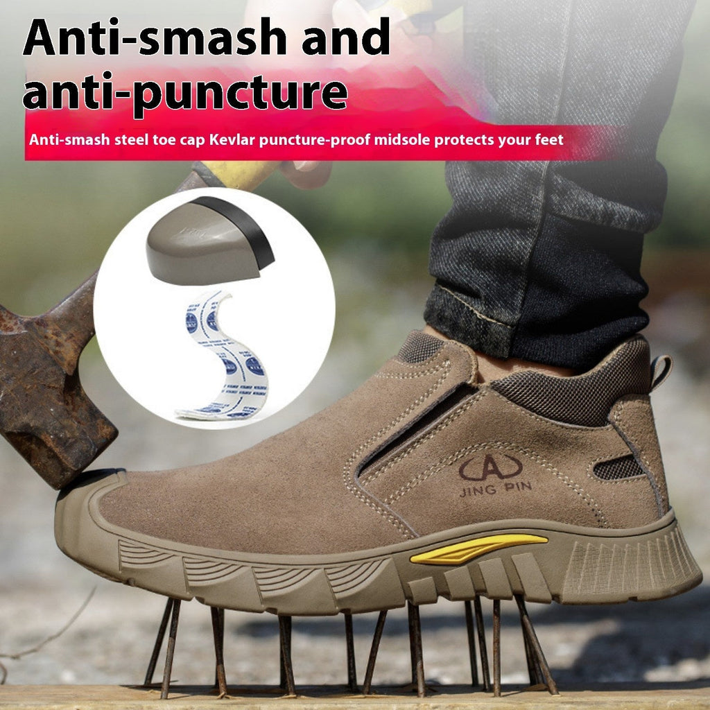 Men's Protective Shoes With Puncture Resistance