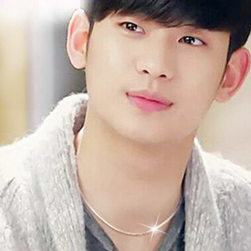 Sterling Silver Plated Platinum Chain