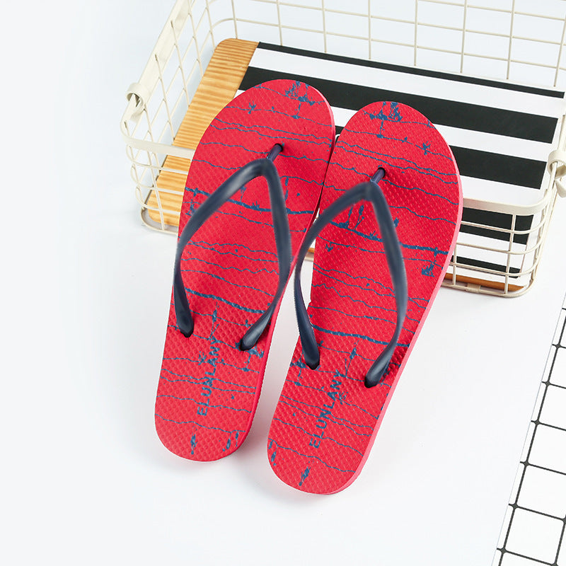 Non-slip wear-resistant feet Men's flip-flops