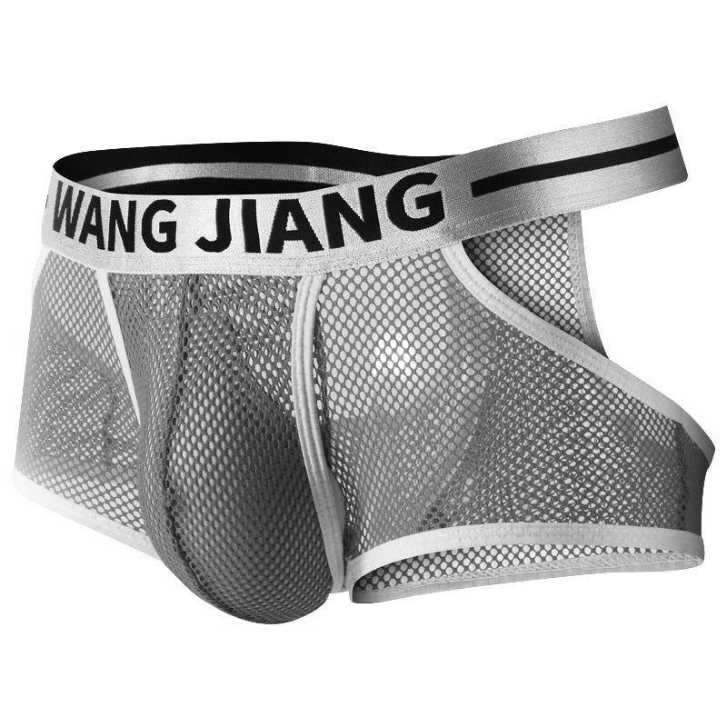 Men's Ice Silk Mesh Breathable Stretch Comfortable Underwear