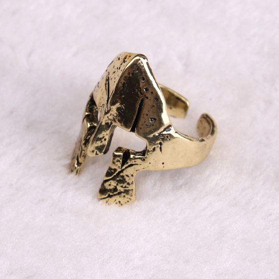 Spartan Hero Helmet Mask Rings