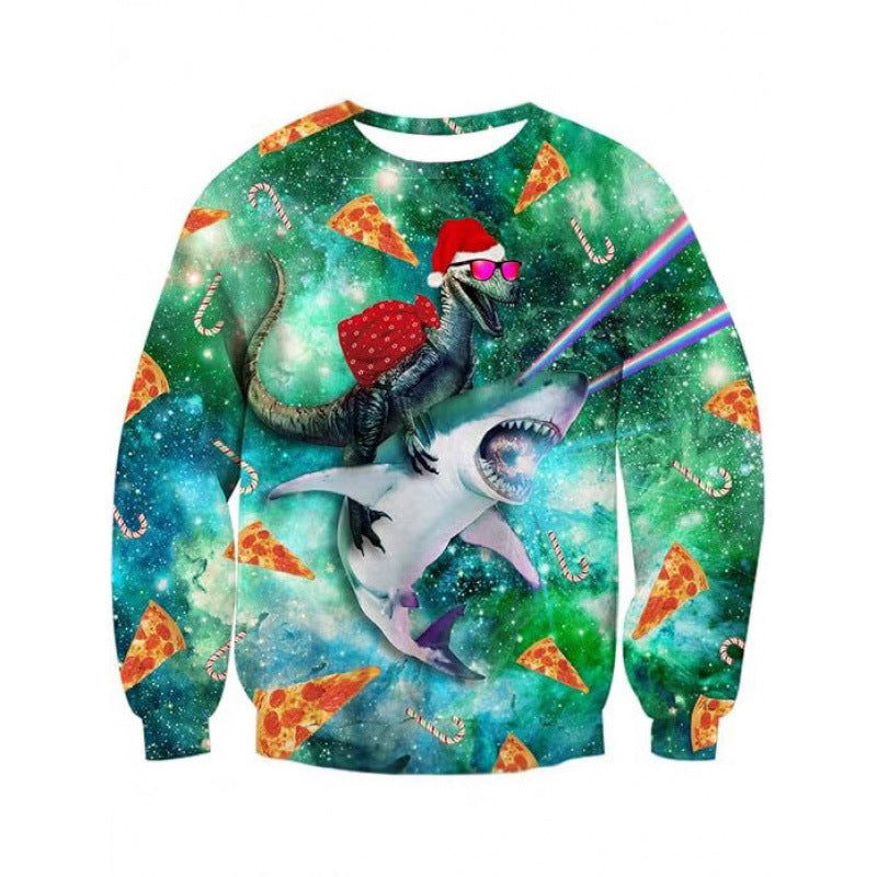 Christmas Tree Style Old Man Dance Dress Up Sweater