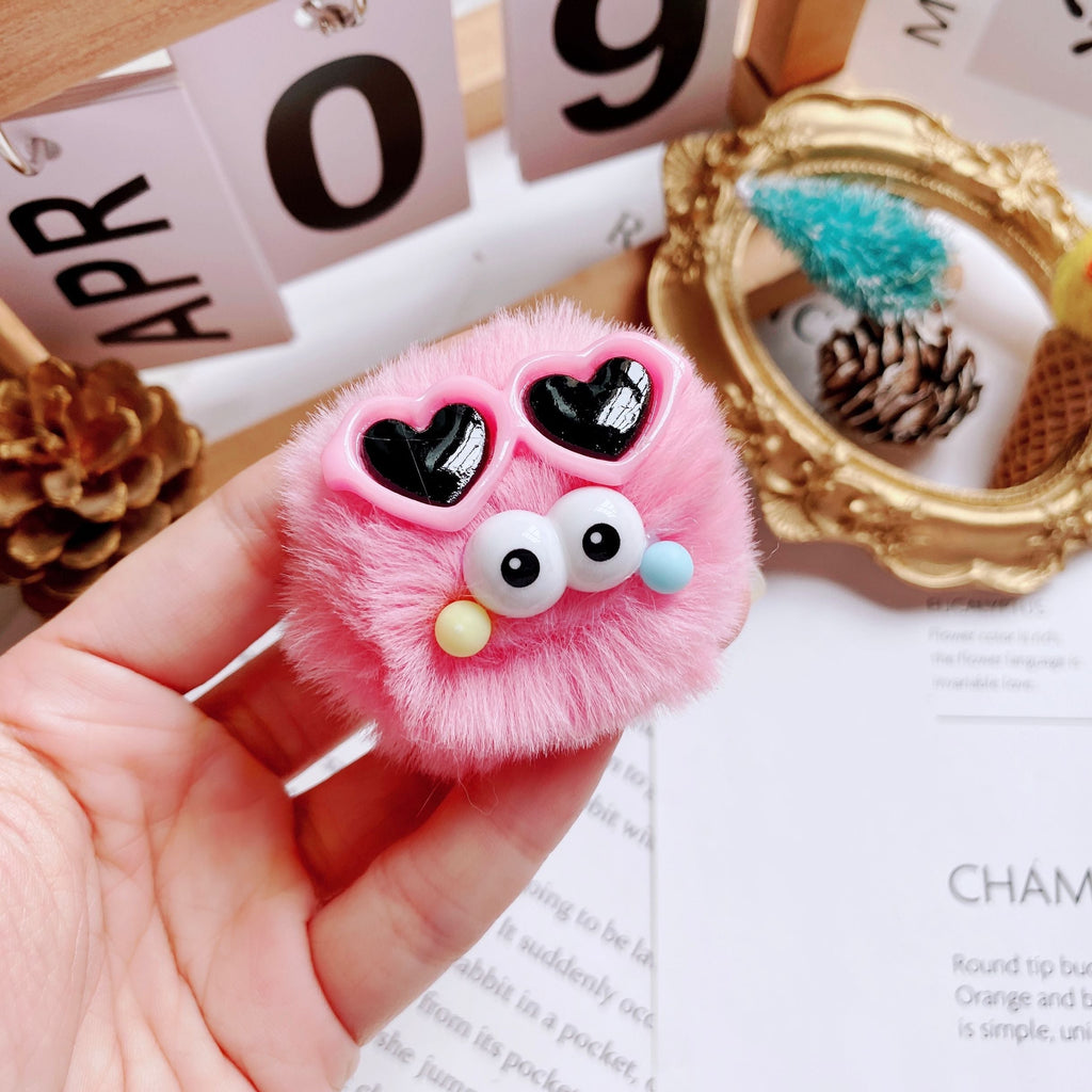 Shoe Buckle Sunglasses Color Wool Ball