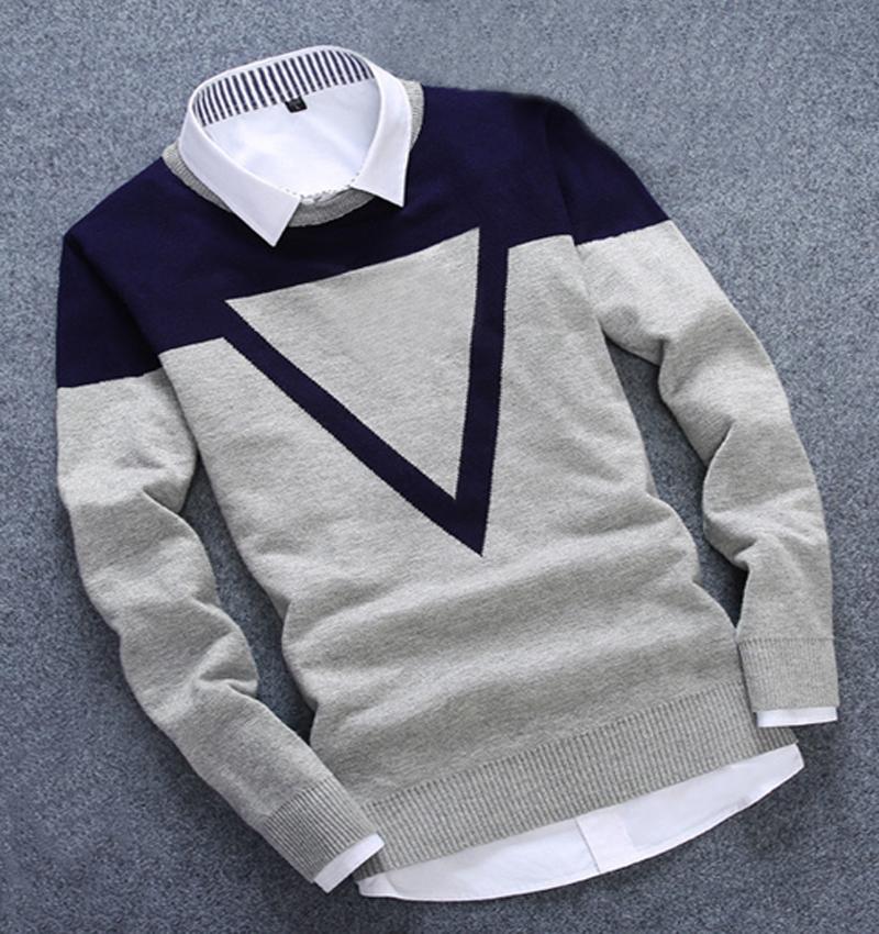Men Casual Cotton Fall Autumn Sweater