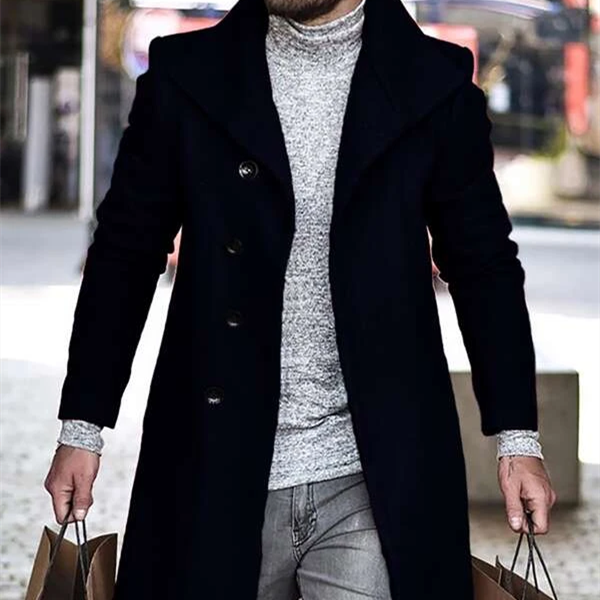 Autumn And Winter Woolen Coat