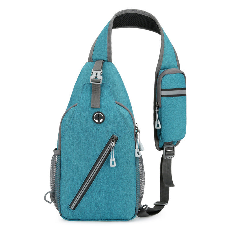 Multifunctional Men's Shoulder Crossbody Bag Male Hard-Wearing Canvas Shoulder Messenger Bags Chest Bag