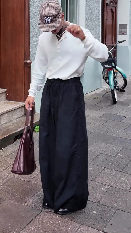 Casual Henley Neck Long Sleeve Top